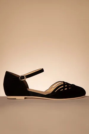 Charlie Stone Serpente Suedine Flats in