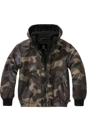 Brandit Unisex Kids Windbreaker Frontzip - 158-164