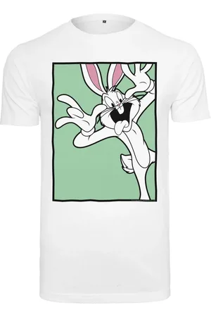F4NT4STIC Looney Tunes Bugs Bunny Funny Face Tee für Damen - 4XL