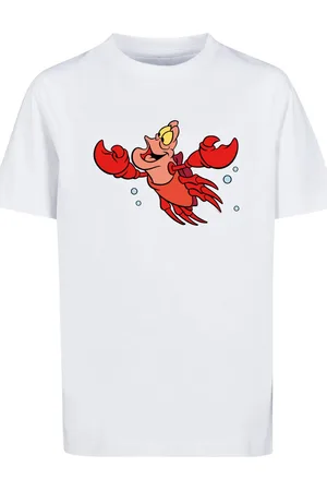 F4NT4STIC Kinder Disney Die Kleine Meerjung Sebastian Bubbles Mit Kinder-basic-t-shirt - Standard