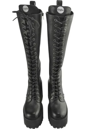 Buffalo Killah Lace Up Hi Vegan Nappa für Damen - 40