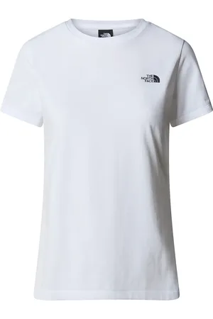 The North Face Weißes Outdoor-t-shirt – Simple Dome Nf0a87nhfn41 für Damen - L