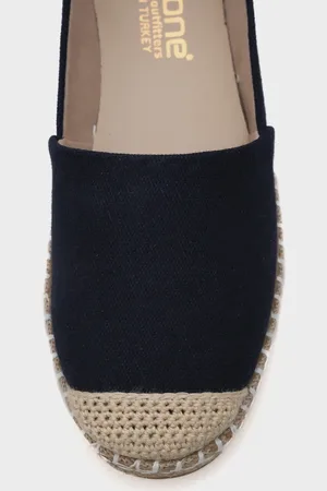 Capone Outfitters Pasarella Leinen-espadrille für Damen - 40