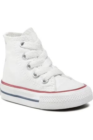 Converse Weißer Baby Chuck Taylor Allstar Sneaker - 26