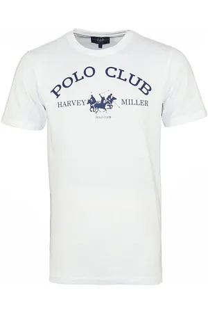 HARVEY MILLER POLO CLUB T-shirt Hrm Polo Club Kurzarm Rundhals für Herren - XL