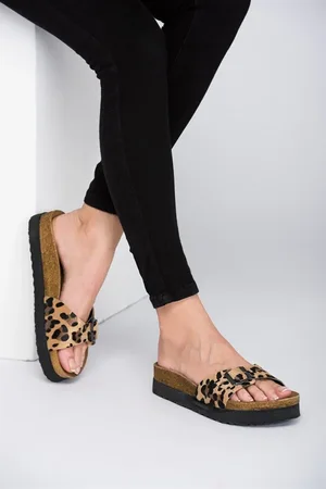 Fox Leoparden-hausschuhe für Damen - 37