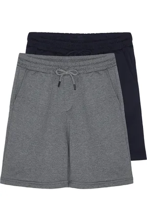 Trendyol Anthrazit-marineblau 2er-pack Gerade Geschnittene Shorts für Herren - XL