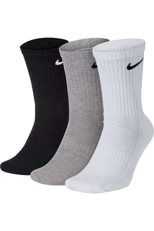 Nike Unisex 3er Pack Sportsocken Everyday, Cotton Cushioned Crew, Einfarbig - 46-50