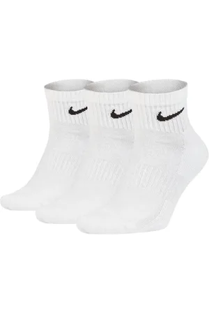 Nike Unisex 3er Pack Sportsocken Everyday, Cotton Cushioned Ankle, Einfarbig - 46-50