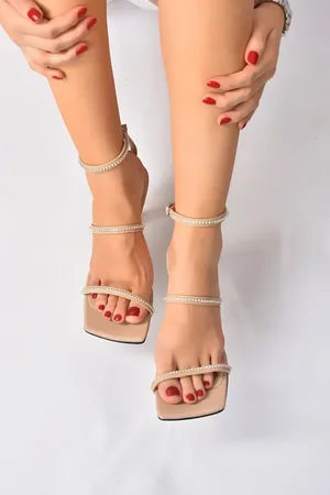 Fox Zehn Schuhe Mit Absatz 09 für Damen - 36