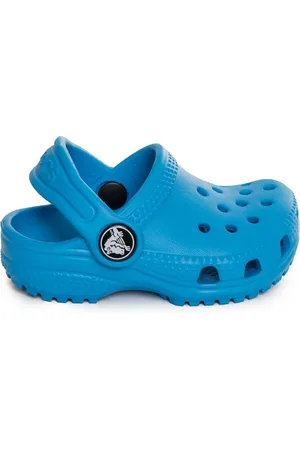 Crocs 206990 K Classic Clog T Blaue Kinderhausschuhe - 19-20