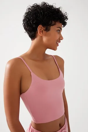 LOS OJOS Leicht Unterstützte, Abgedeckte Sport-bh-träger In für Damen - XS