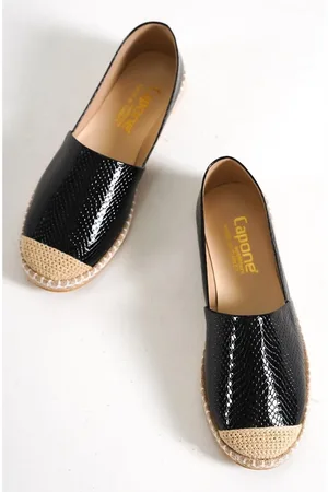 Capone Outfitters Capone Schwarze Espadrille für Damen - 39