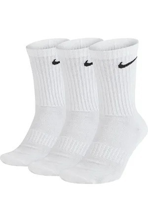 Nike Unisex 3er Pack Sportsocken Everyday, Cotton Cushioned Crew, Einfarbig - 34-38