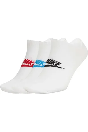 Nike Unisex 3er Pack Sneaker Sportsocken Everyday Essential, Logo, Einfarbig - 34-38