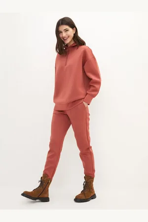 LC Waikiki Lcw Casual Elastische Taille Flache Tasche Detaillierte Taucher Stoff Jogginghose S2dh94z8 H2x für Damen - S