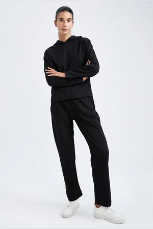 DeFacto Schwere Standard-fit-jogginghose Aus Stoff – Z0889az22au für Damen - XS