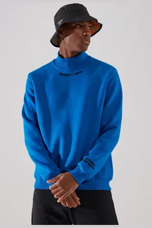 Trendyol Rollkragenpullover Mit Stickerei Von Saks – Fleece-schnitt, Tmnaw22sw0718 für Herren - L