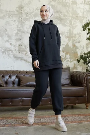 Instyle Merva Three Thread Trainingsanzug-set – für Damen - L/XL