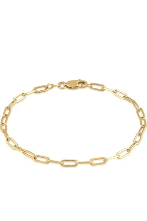 Elli Armband Links Oval Basic Chain Blogger Trend 925 Sterling Silber für Damen - 20 cm