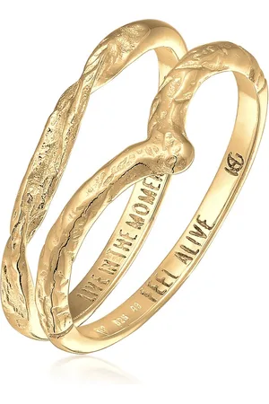 Haze & Glory Ringe Aus 925er Sterlingsilber – Oxidierter Ring Hg, Schmuck für Damen - 58