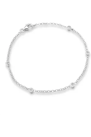 Elli Klassisches Kristallarmband Aus 925er-sterlingsilber für Damen - 20 cm