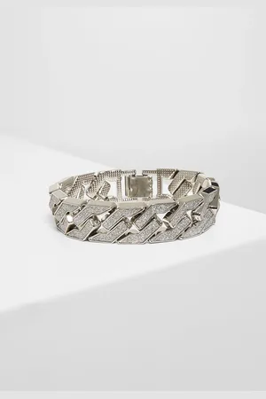 Urban classics Glitzer-accessoire-armband - L