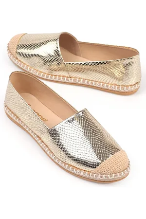 Capone Outfitters Capone Gold Espadrille für Damen - 39