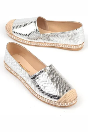 Capone Outfitters Capone Silver Espadrille für Damen - 40