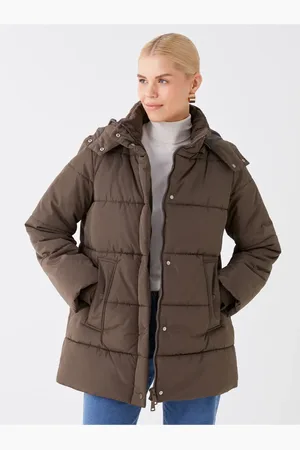LC Waikiki Puffer-kapuzenmantel für Damen - XS
