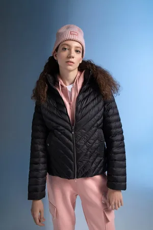 DeFacto Passform: Pufferjacke Mit Kapuze In Standard-passform für Damen - L