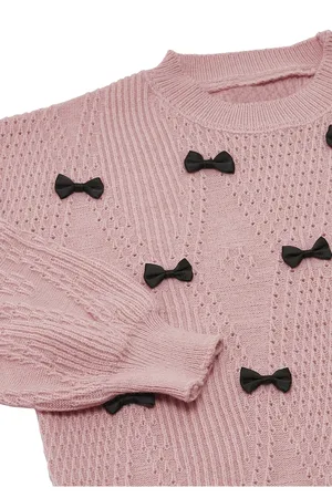 Swirly Strickpullover für Damen - M