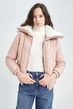DeFacto Polargefütterte Relax-fit-pufferjacke für Damen - XS