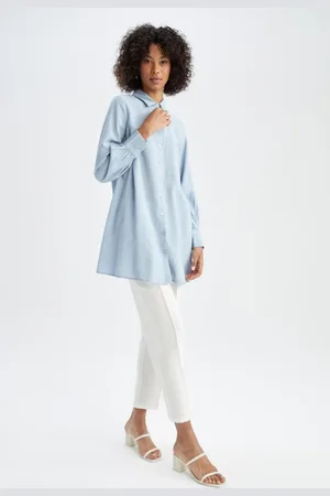 DeFacto Knöchellange Hose Mit Normaler Passform Und Flexibler Taille für Damen - 40