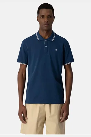 Champion Gömlek Kurzarm Poloshirt Mit Kragen Ve Knopfleiste Normal Kesim für Herren - M