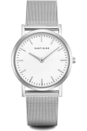 Eastside Quarzuhr Quarzuhr Silber Edelstahl Silber für Damen - One Size