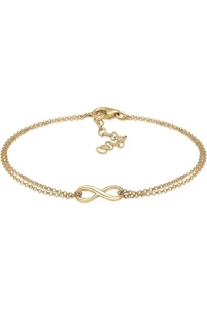 Elli Armband Infinity Trend Symbol 925 Sterling Silber für Damen - 18 cm