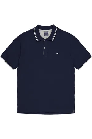 Champion Shirt Kurzarm-poloshirt Mit Kragen Und Knopfleiste In Regular-fit für Herren - S