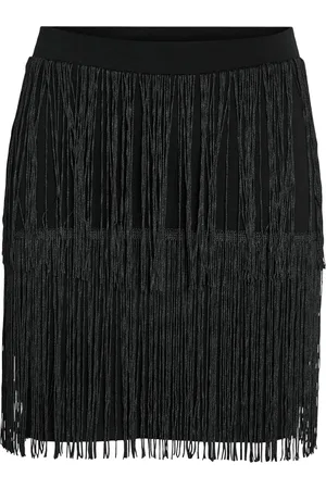 Noisy May Nmdallas H/w Fringe Skirt Jrs für Damen - M