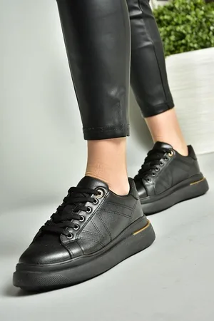Fox 09 Schwarze Sneaker für Damen - 39