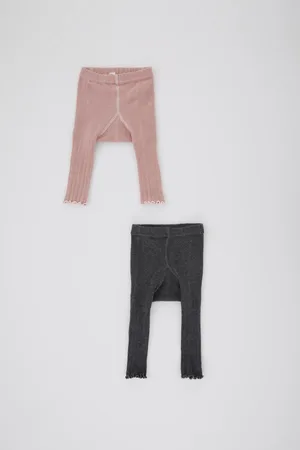 DeFacto Mädchen Baby 2-teilige Socken Strumpfhose C2447a524sp für Damen - 6–12 Monate