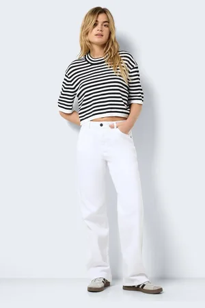 Noisy May Nmyolanda Nw Wide Jeans Vi435bw S* für Damen - 27