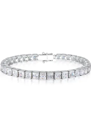 Elli Armband Tennisarmband Zirkonia Kristall Sparkle 925 Silber für Damen - 18 cm