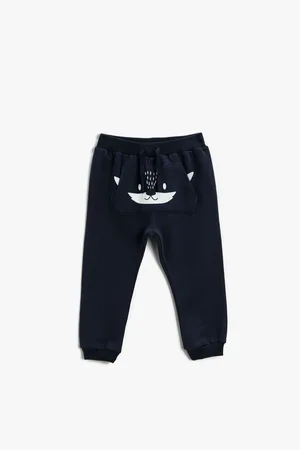 Koton Marineblaue Baby-jogginghose Mit Normalem Bein 3wmb40005tk für Herren - 18–24 Monate