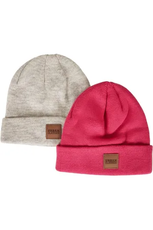Urban classics Logopatch Beanie Kids 2-pack - 10–12 Jahre
