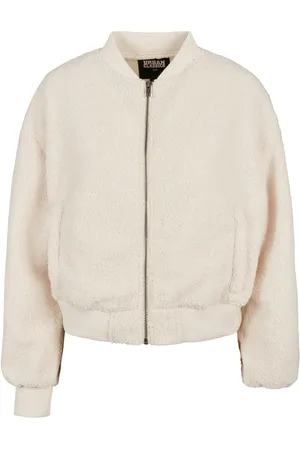 Urban classics Oversized Sherpa Bomber Jacket für Damen - 5XL