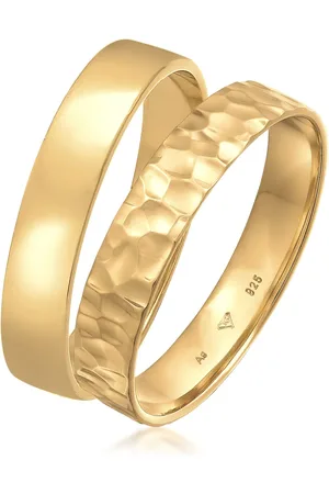 Kuzzoi Armband-set Aus 925er-basissilber, Oxidiert, Mit Hammer Gehämmert für Herren - 60