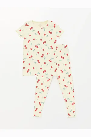 LC Waikiki Bedrucktes Pyjama-set Mit Rundhalsausschnitt Für Babys für Damen - 3–6 Monate
