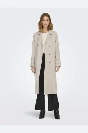 JDY Trençkot Panter Trençkot für Damen - XL