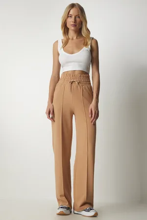 Happiness istanbul Biscuit Pocket Basic Strick-jogginghose für Damen - 40